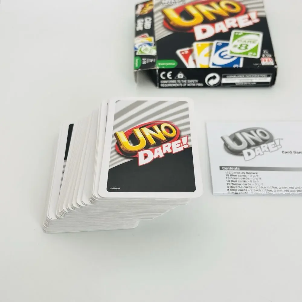 Mattel Games UNO Dare Card Game for Family Night New Open Box